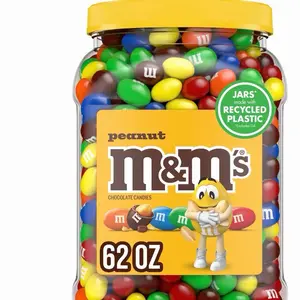 M&M’S Milk Chocolate Candy 62 oz  Peanut