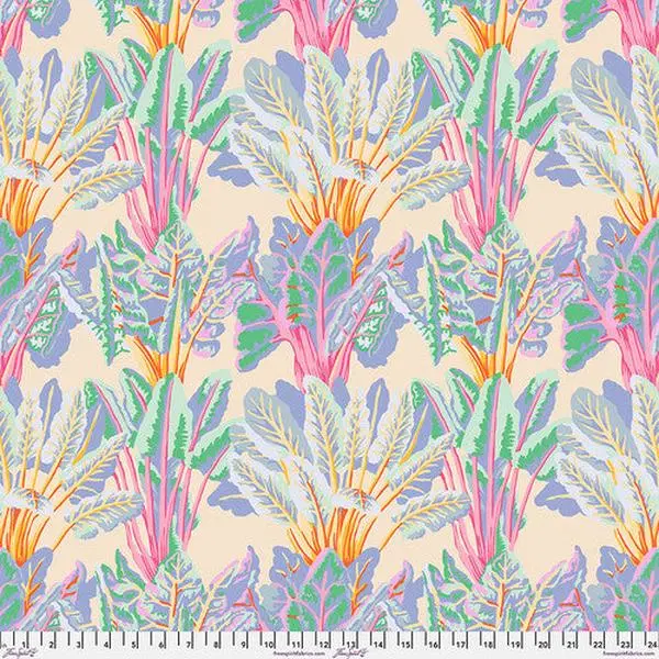 Fabric FreeSpirit Kaffe Fassett Pastel Chard Kaffe: From the Archives by the Quarter Yard PWGP128.PASTEL