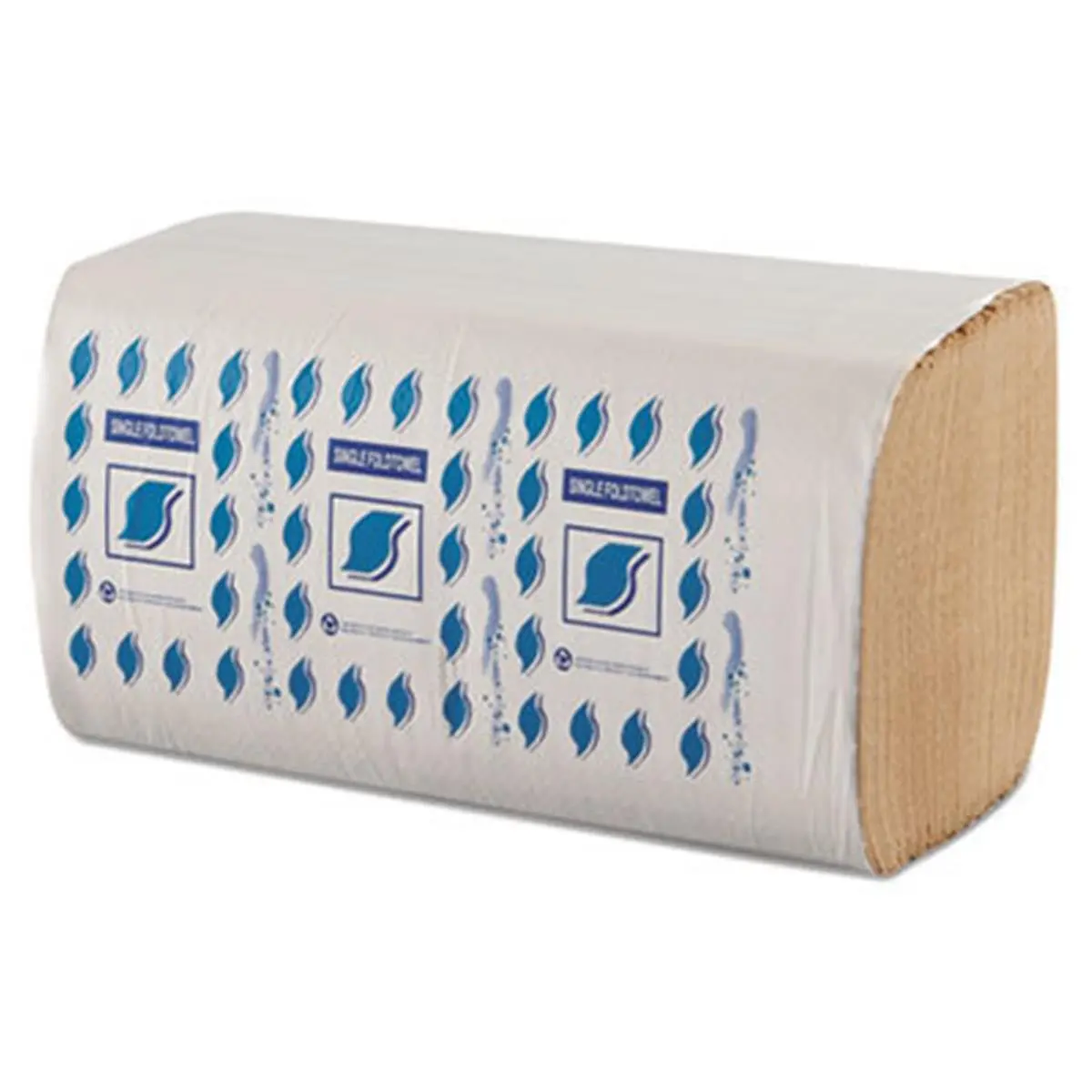 212 MAIN 1-Ply Single-Fold Kraft Paper Towels - Home Improvement Bathroom Fixture Accessory, Super Soft Texture, Fits All Standard Handwashing Station Dispensers, 334 Sheets, 9.600in H x 18.900in W x 16.100in D, Fits All Standard Dispensers