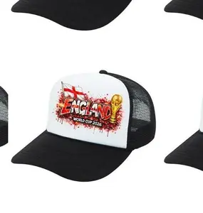 World Cup 2026 Graffiti Soccer Trucker Hat, EANGLAND Printed Baseball Cap, Vintage Style Soccer Fan Dad Hat, 2026 New US Hat, Soccer Fan Gift
