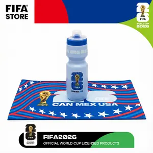 【FIFA WORLD CUP 2026 】This squeeze bottle and sports towel set is reusable and easy to clean. Portable and suitable for outdoor activities, fitness, and cycling, it makes a perfect gift for family, elders, friends, and loved ones.