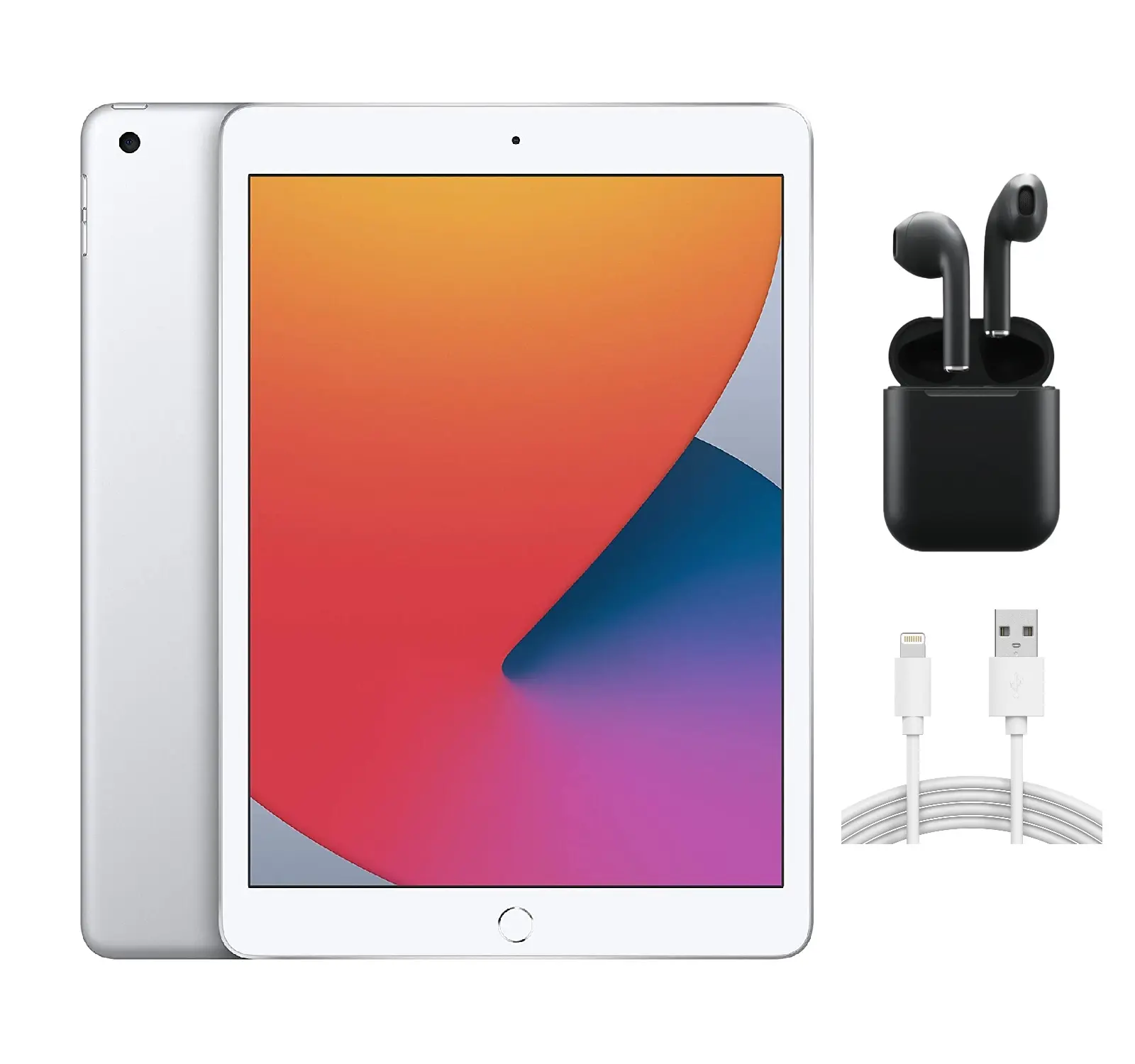 Refurbished iPad 8th Gen (WiFi) A2428 Excellent Condition with Wireless Earbuds & 1 Year Warranty