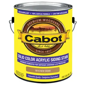 Cabot Samuel 0816-07 Gallon Cedar Siding Stain