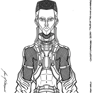 ERO: Concept Character 11x17 Cardstock Print