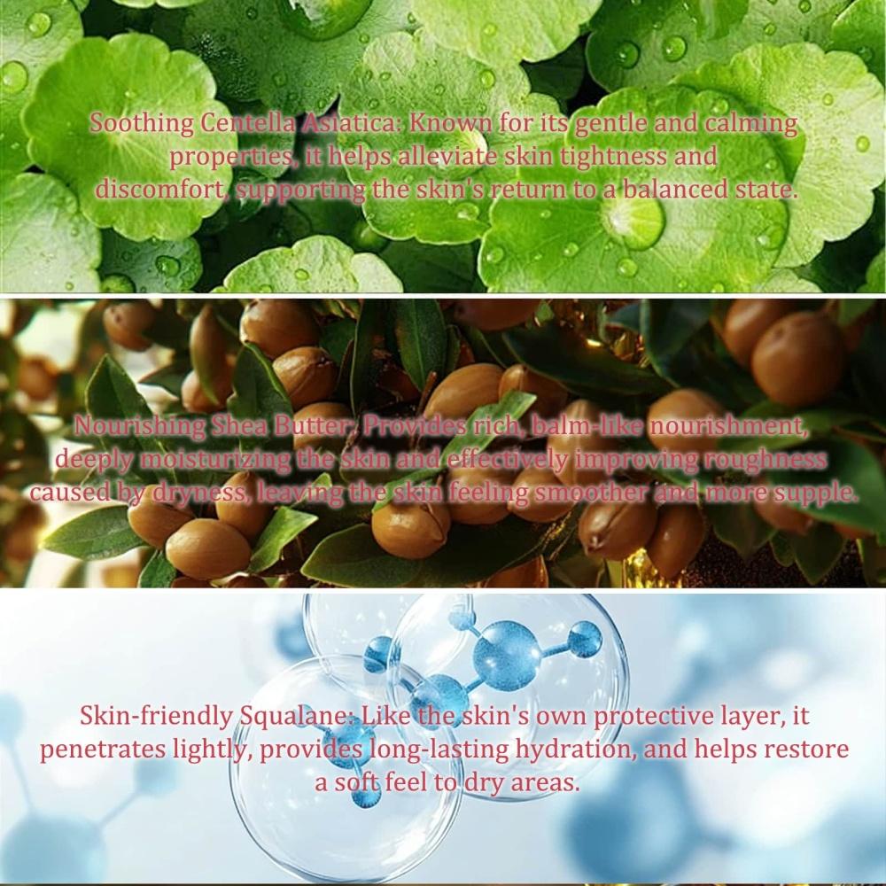 Scar Soothing Cream, Helps Improve Appearance of Scars, For Skin Recover Smooth, Lightweight Non-Greasy Formula