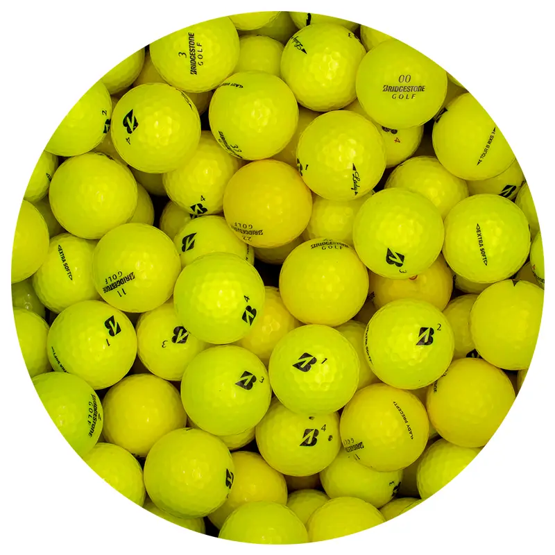 Bridgestone Mix Yellow - Mint Golf Balls