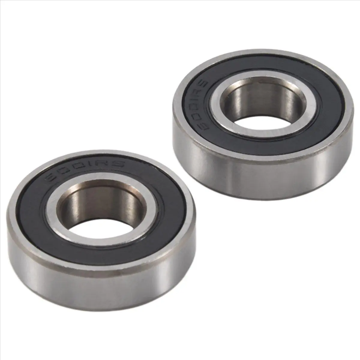 2 Pieces Ball Bearing 6001Rs 28mm X 12mm X 8mm Scooter 2 Pieces Ball Bearing 6001Rs 28mm X 12mm X 8mm Scooter