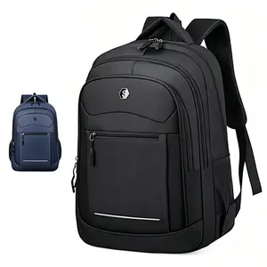 Classic backpack with adjustable padded shoulder straps | School backpack for girls and boys, black, classic