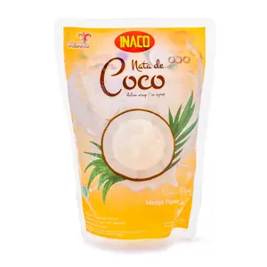 INACO Nata De Coco Coconut Jelly Mango Flavor 360 g