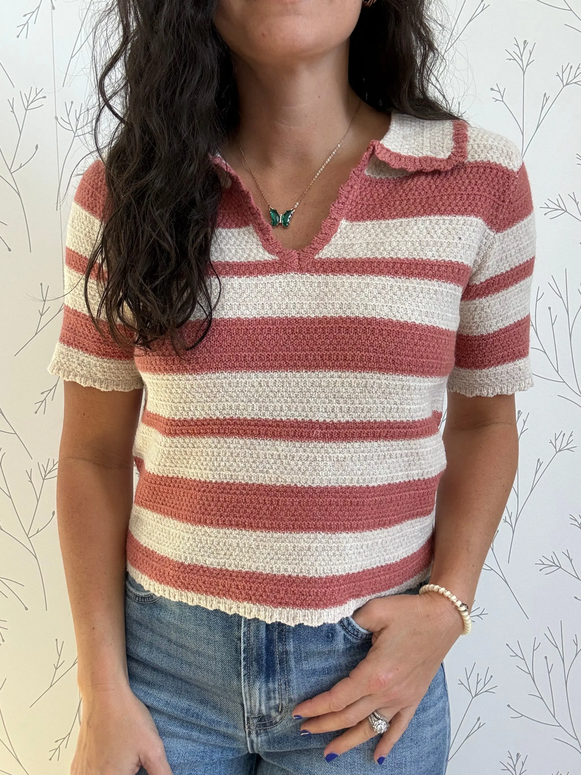 The Modern Stripe Top