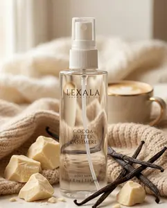 Cocoa Butter Cashmere Body Mist – Warm Gourmand Woody Scent – Vanilla - Tonka - Sandalwood – 4 oz