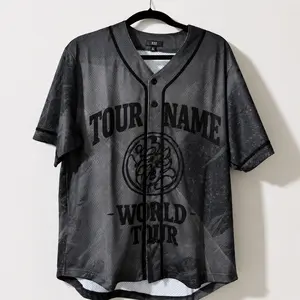Comeback 2026 World Tour Baseball Jersey – Kpop Concert Outfit Shirt, Unisex Streetwear Fan Gift for Men & Women