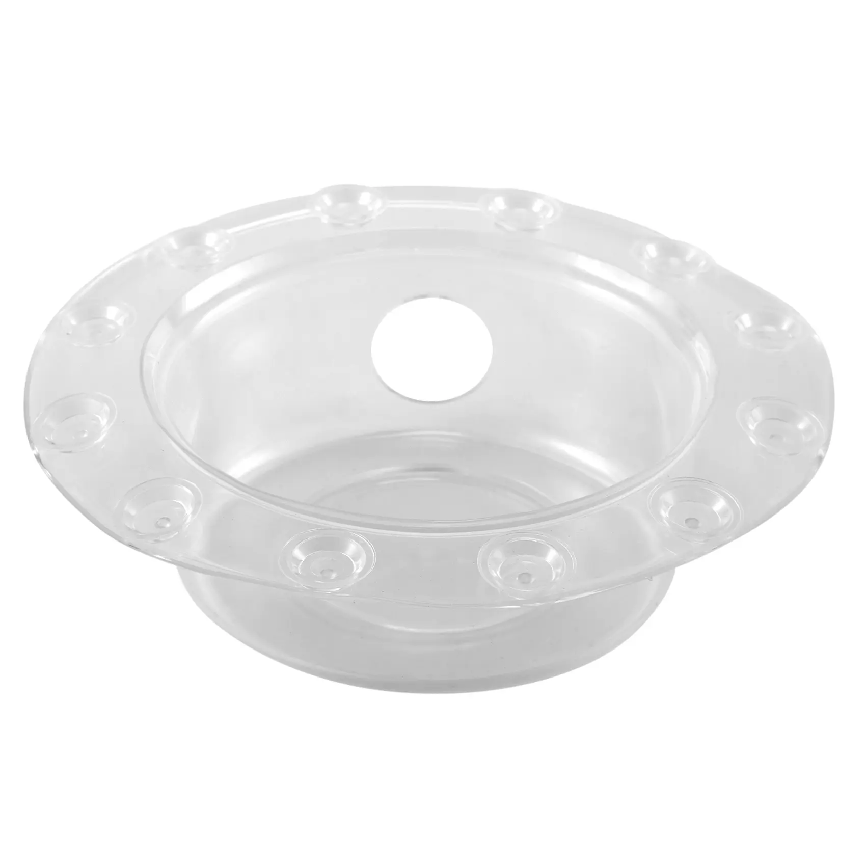Transparent Bathtub Overflow Drain Cover with Suction Cup Seal, Bathtub Stopper Bath Accessory for Deeper Baths in Bathrooms, Bath Accessories