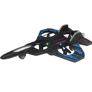 multifunction remote control jet airplane toy, 360° flip remote control airplane toy with light function, outdoor adventure flight toy for kids, durable remote control aircraft, brushless rc plane