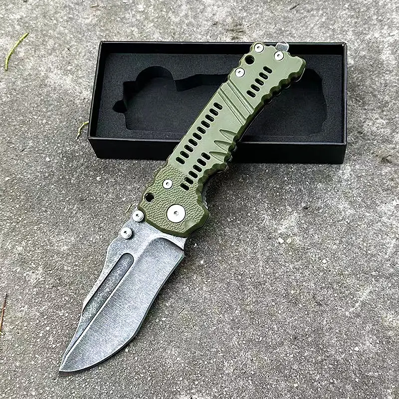 Tactical EDC Folding Knife with Serrated Folded Blade and Secure Grip for Outdoor Sports, Fighting, and Bushcrafting, Carbon Fiber, Adults, Carving, High Carbon Stainless Steel, Waterproof Grip, Centimeters