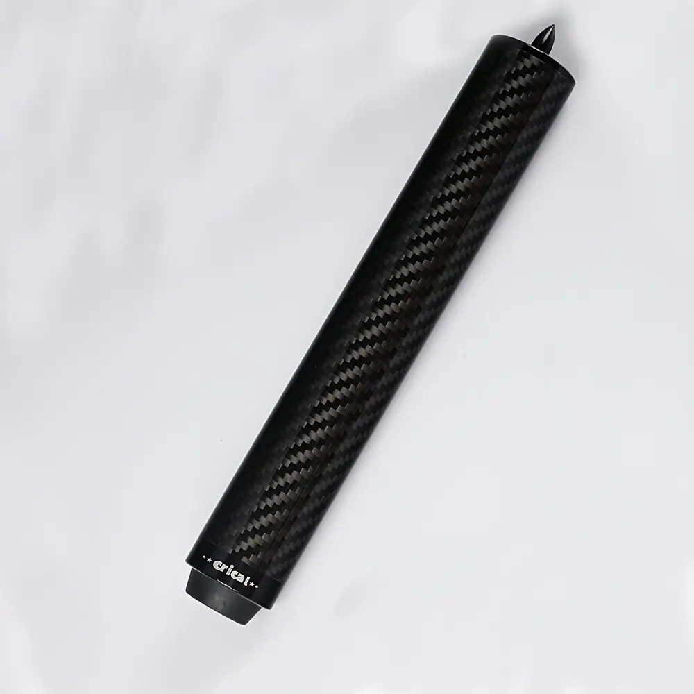 Crical Real Carbon Fiber Pool Cue Extension 8 Inch, Billiards Accessories, Includes Three Bumpers, Fits Various Cues, Durable and Enhances Grip