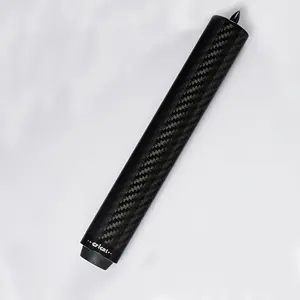 Crical Real Carbon Fiber Pool Cue Extension 8 Inch, Billiards Accessories, Includes Three Bumpers, Fits Various Cues, Durable and Enhances Grip