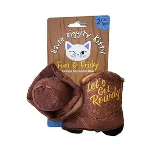 Haute Diggity Kitty Kitty Cowboy Designer Cat Toys