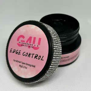 G4U- Clear Edge Control Gel, Pineapple scented Natural and Eco-Friendly long lasting Haircare edge control products.