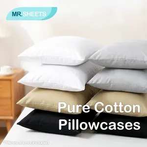 NTBAY 2-Pack Premium Egyptian Cotton Pillowcases, Silky Soft & Breathable Bed Pillow Covers, Hotel Quality Luxury Bedding with Envelope Closure