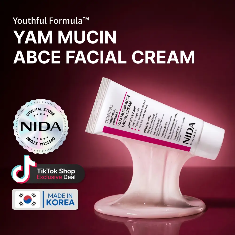 NIDA Youthful Formula Yam Mucin ABCE Facial Cream NIDA Youthful Formula Yam Mucin ABCE Facial Cream