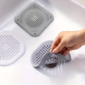 Hair filter, sink anti-clog filter, Sink Stopper, bathtub shower floor drain plug, kitchen deodorant plug, floor drain mat, bathroom accessories, cleaning supplies, cleaning tools, bathroom products
