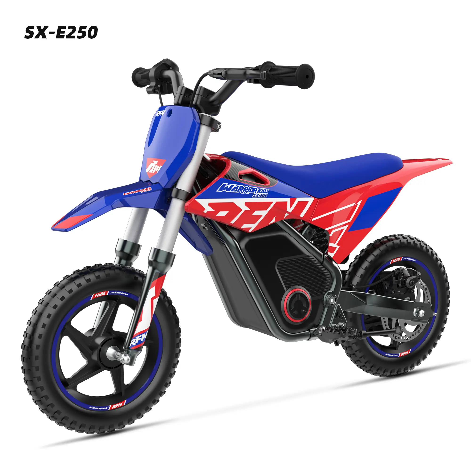 【RFN】 SX-E250 Kids Electric Bike for Ages 3-6 3 Speed Modes 5/7.5/15.5 mph Long Range 11.2 Miles CE/UL Certified Parent-Controlled Safety First