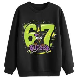 Adult & Youth Bucee's 67 Sweatshirt, Buc-ee's shirt, graphic tees, Buc-ee's 67 Cartoon Mascot Funny Tee, youth boys clothes, Fan Gift, Streetwear, Gift For Him & Her