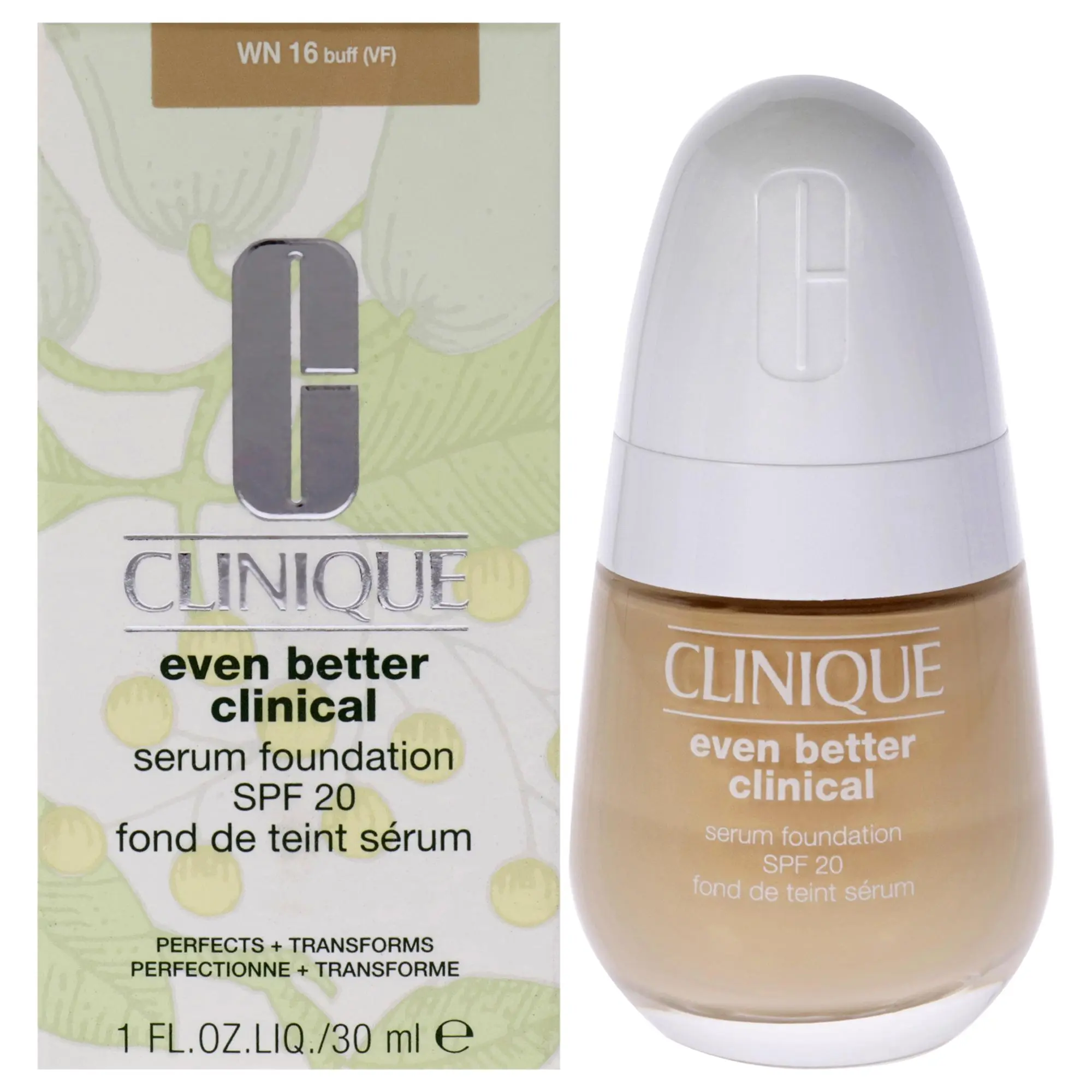 Clinique Even Better Clinical Serum Makeup Foundation SPF 20 - WN 16 Buff, Women's 1 oz (30ml) Beauty & Personal Care Product