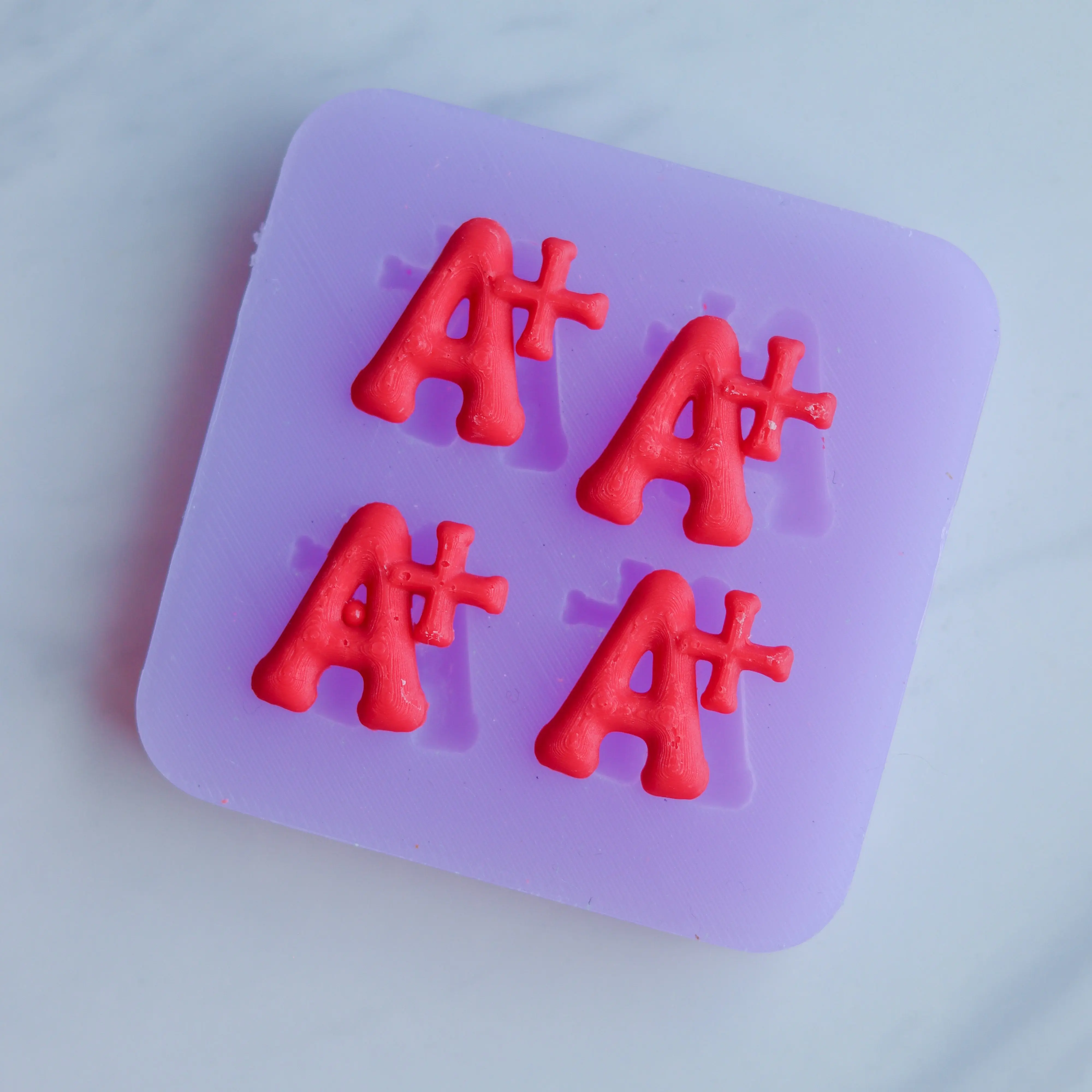 You Deserve an A+ Silicone Mold