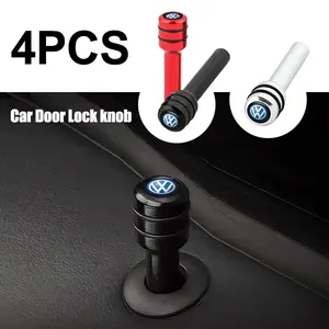 New Car Door Lock Pins Screw Knob Button Handle Automotive Accessories For Volkswagen VW Polo Jetta Sagitar Magotan Passat B5 B6 B7 CC