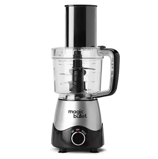 Magic Bullet Kitchen Express Blender and Food Processor, Personal Blender and Compact Food Processor Combo, Smoothie Maker for Drinks and Food Prep, Easy-to-Use Kitchen Appliance for Chopping, Mixing, Blending and Everyday Cooking