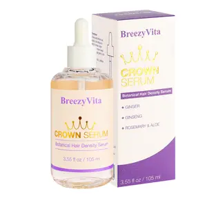 Crown Serum Root Support Hair Growth Serum – For Hair Loss & Thinning, Less Breakage, Fuller Looking Hair, Fast Absorbing Formula