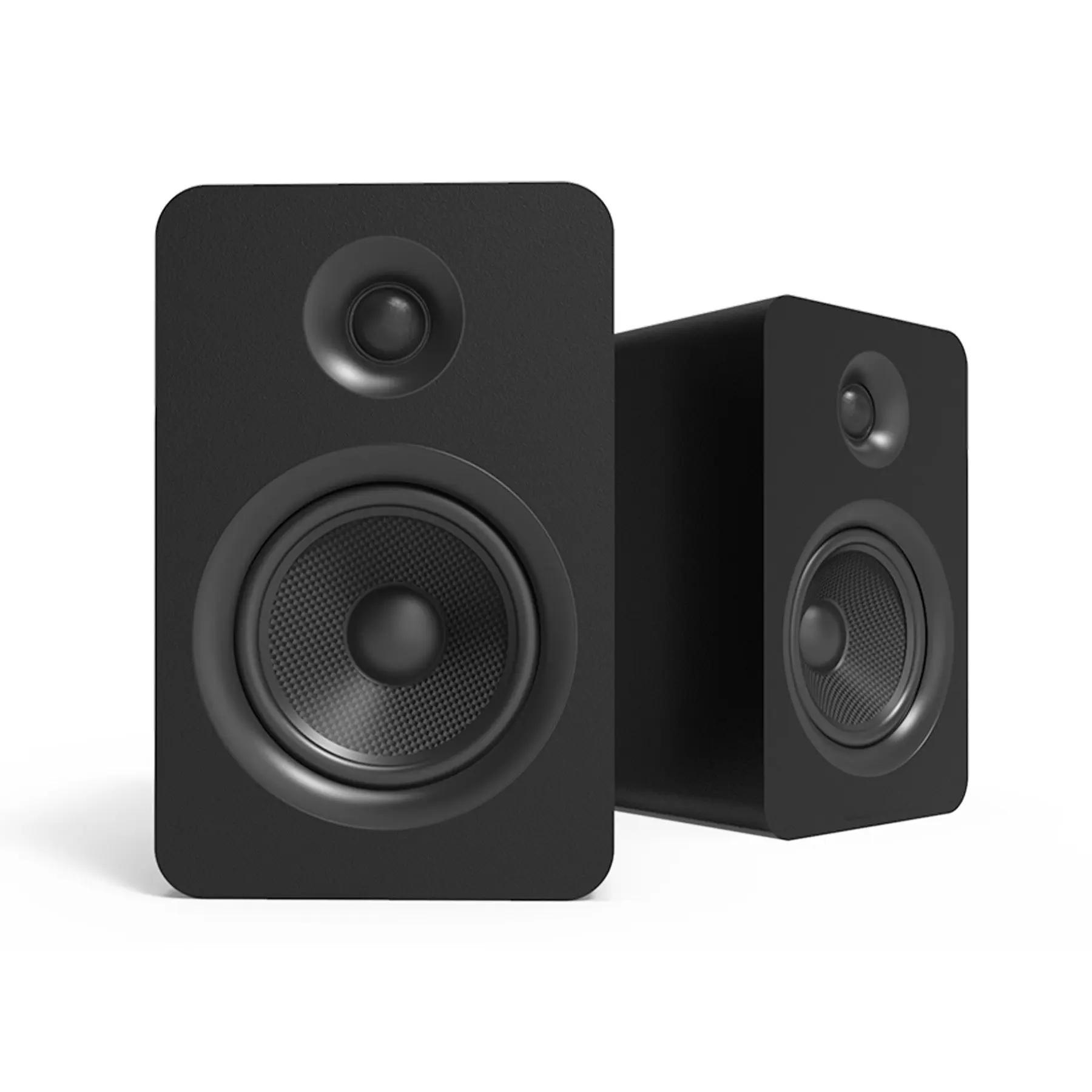 Kanto YUP6 Passive 5.25" Bookshelf Speakers - Affordable 2-Way, 6-Ohm Audio Equipment with 100W Per Speaker, Integrated Amplifier Compatibility, Stand Compatibility
