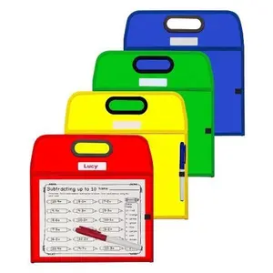 Bubbles and Crayons Cursive Carry Board