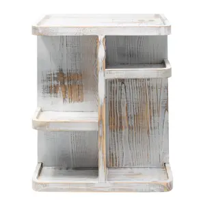 Sorbus Bamboo Makeup Organizer