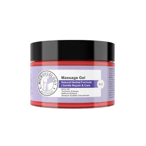 High-Performance Joint Discomfort Relief Gel Natural Emu Oil & Herbal Extract Joint Cream Pink Gel Natural Wellness Solution for Healthy, Relaxing Fitness Activities &Healthcare, Targets Knees, Lumbar, Neck,Foot