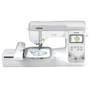 Brother Innov-ís NS1250E Embroidery Machine - Embroidery-Only Sewing Machine, 5"x7" Hoop, WLAN Enabled, 3.7" Diagonal Color LCD Touchscreen, 193 Built-In Designs, 13 Customizable Typography Fonts, 17.6 lbs