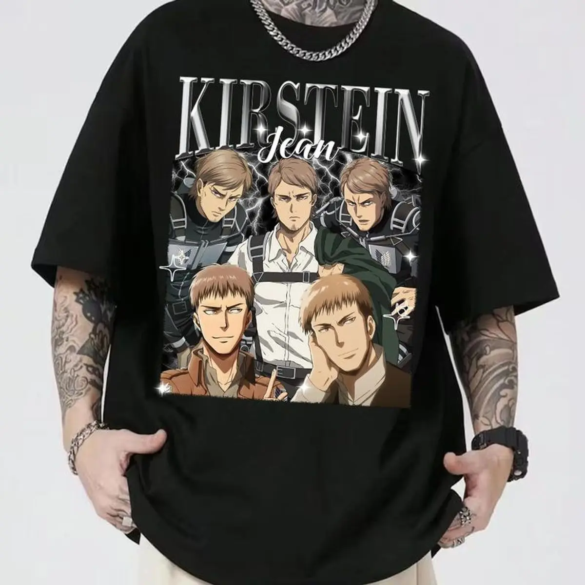 Jean Aot 2025 Shirt, Character Anime T Shirt, Manga Lover Sweatshirt, Gift For Fan, Unisex Sweater Pullover Tee