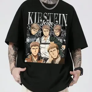 Jean Aot 2025 Shirt, Character Anime T Shirt, Manga Lover Sweatshirt, Gift For Fan, Unisex Sweater Pullover Tee