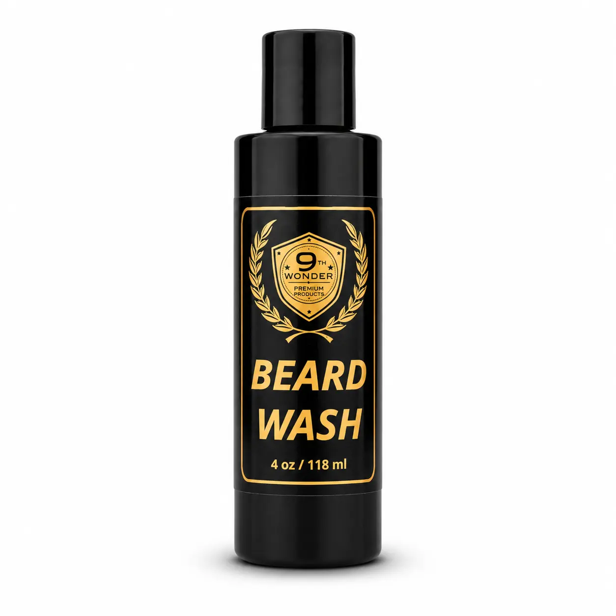 9th Wonder Beard Wash - Vegan Tea Tree Oil Formula, 100g Gentle Cleansing Foam for Sensitive & All Skin Types, Hydrating Beauty & Personal Care Cleanser