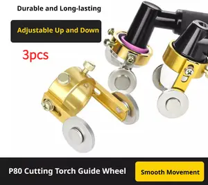 3-Pack P80 Plasma Cutting Gun Accessories - Thick Guidance Component, 2-Screw Positioning Locating Component for Pilot Arc Starting
