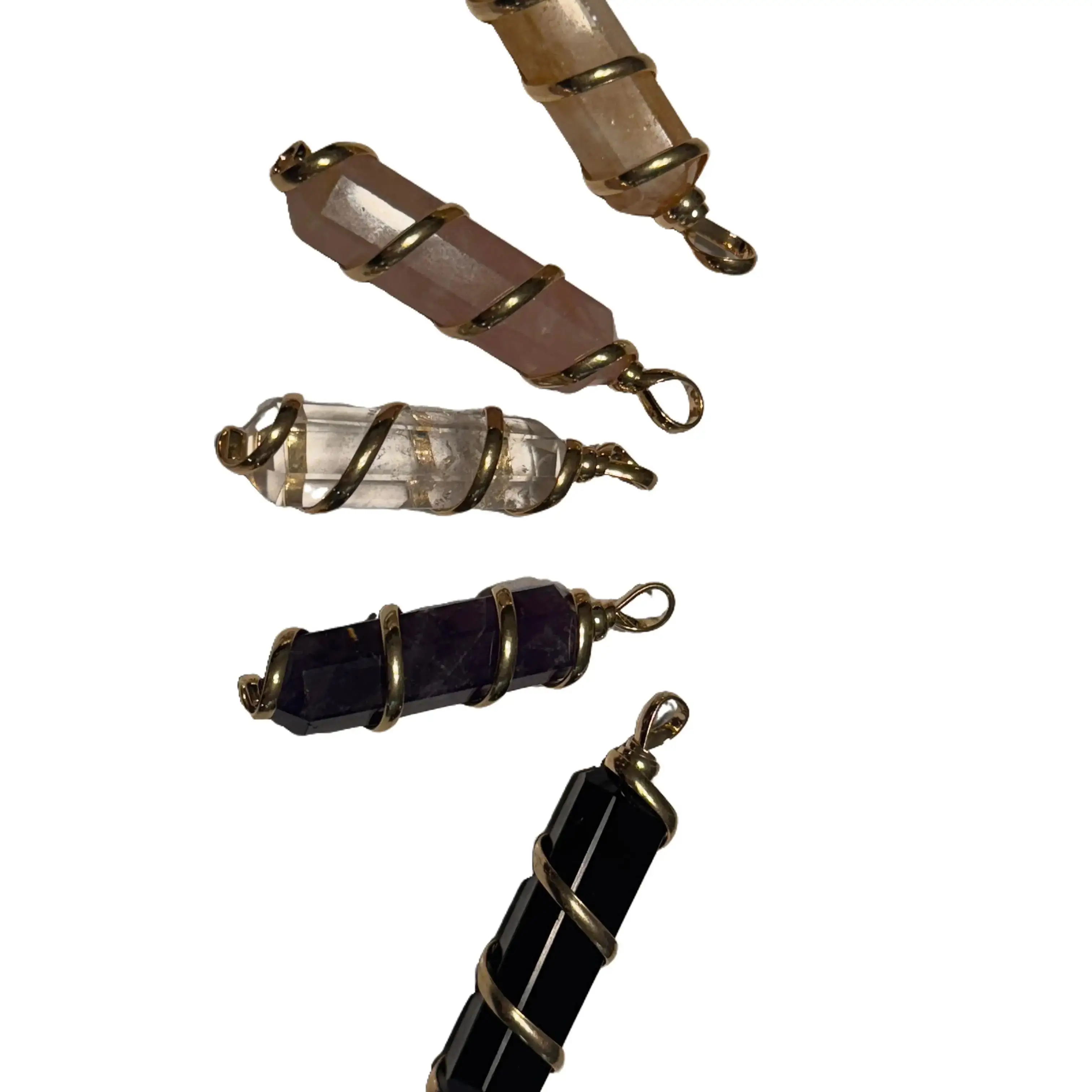 Amityville Apothecary Intuitively Chosen Crystal Point Pendant Necklace