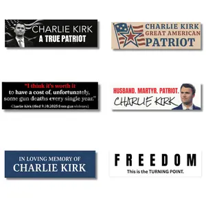 RIP Charl1e K1rk Bumper Sticker / Car magnet
