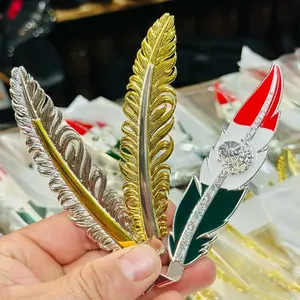 Accesorios para sombreros plumas de alpaca