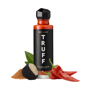 TRUFF Original Hot Sauce, Gourmet Hot Sauce with Ripe Chili Peppers, Black Truffle Oil and Agave Nectar, Truffle Flavor Dip, 6 oz