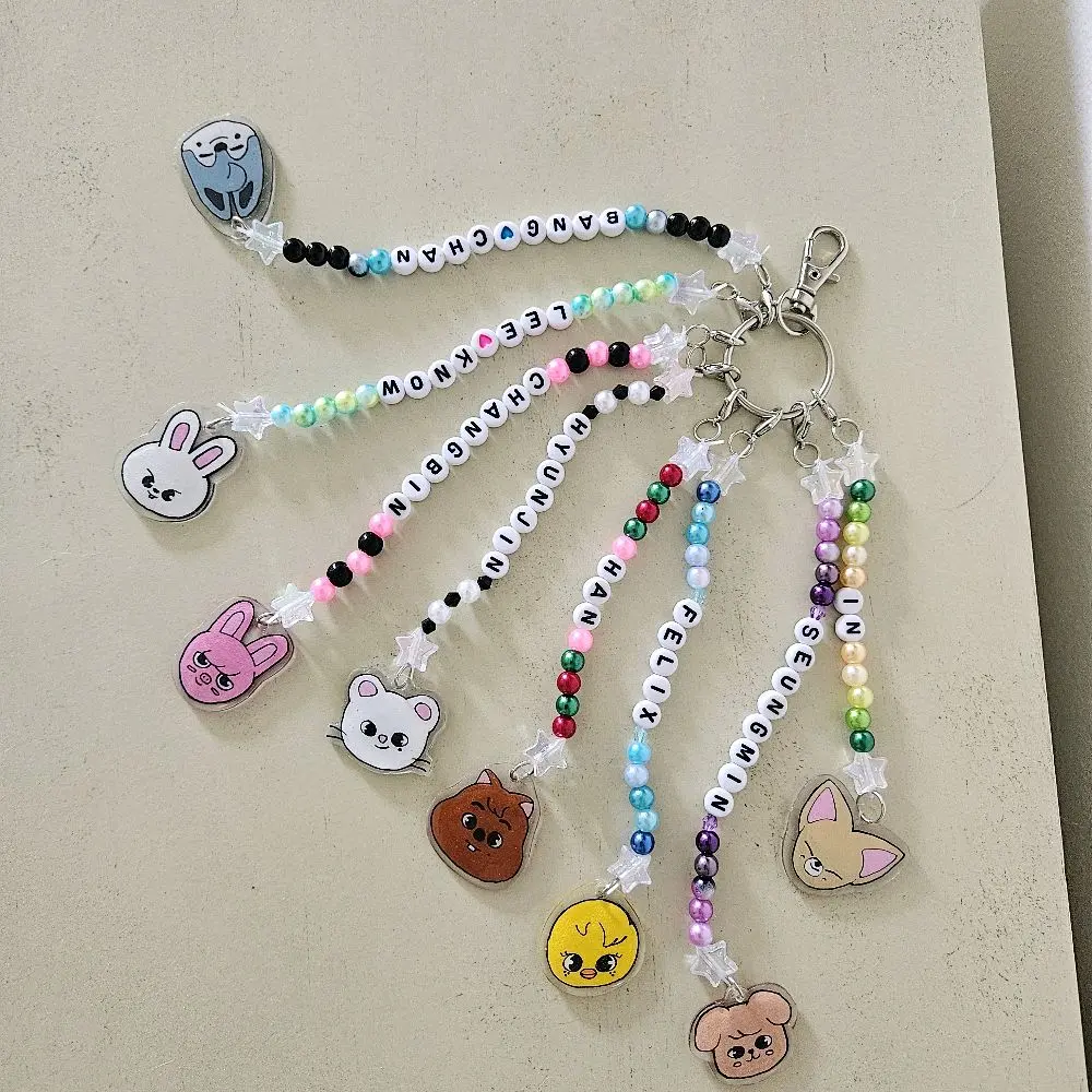 Stay SKZ K-pop Bias Lightstick Charm and Keychain