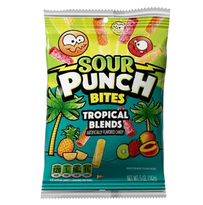 Sour Punch Bites: Soft & chewy candy smothered in signature sour sugar coating