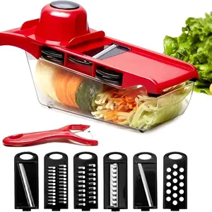 Multifunctional Kitchen Vegetable Slicer Set, Potato Shredder, Carrot Grater, Onion Dicer, Home Use Cutting Machine