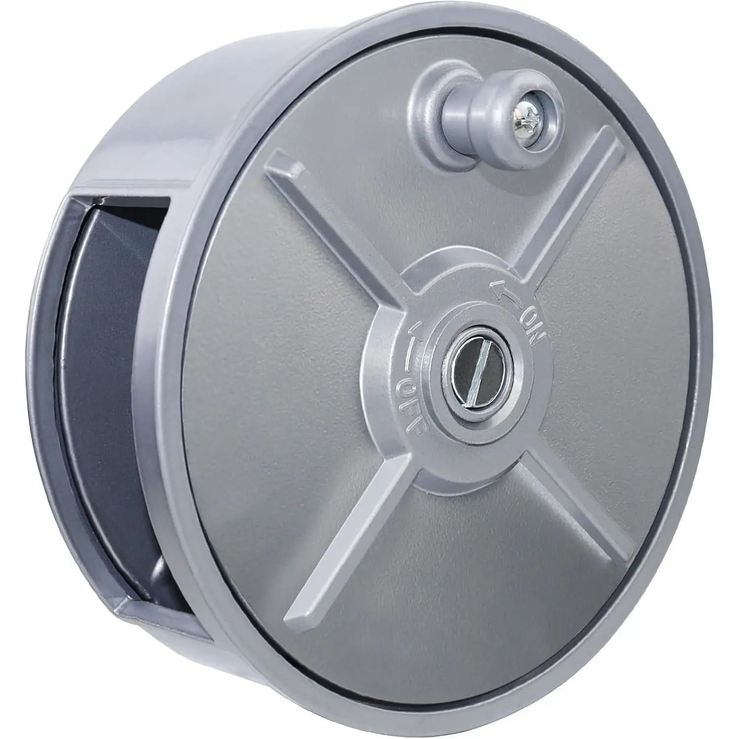 6.25" Lightweight Aluminum Tie Wire Reel Coil Holder Wheel - Rewind Knob, Built-in Belt Loops, Ambidextrous Wire Dispensing Tool for Carpenters, Contractors, Tradesmen, Scaffolders, Carpenter